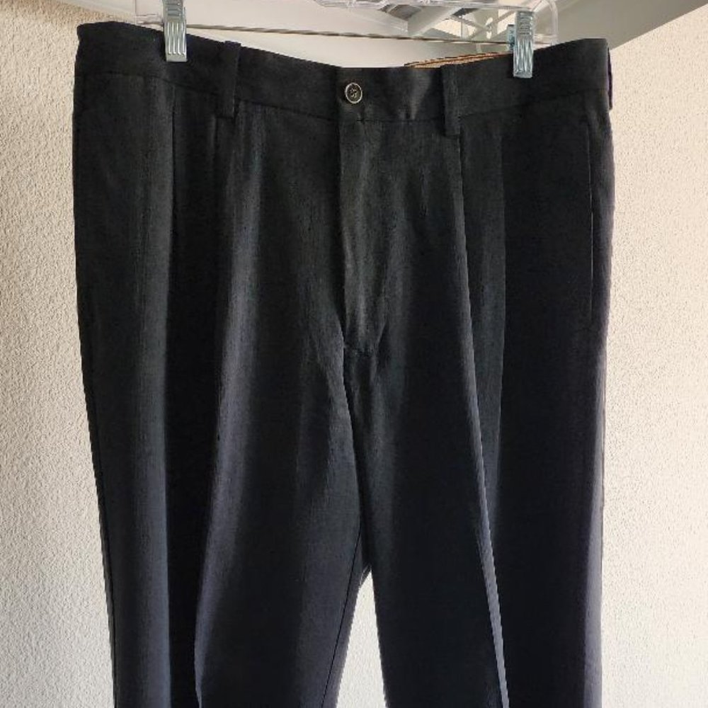 Men’s Black Tommy Bahama 100% Silk Pants Like New